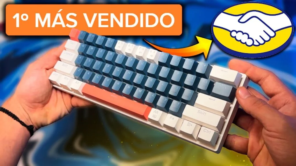 Teclado mecanico mini 60% machenike k500 b61 calidad precio